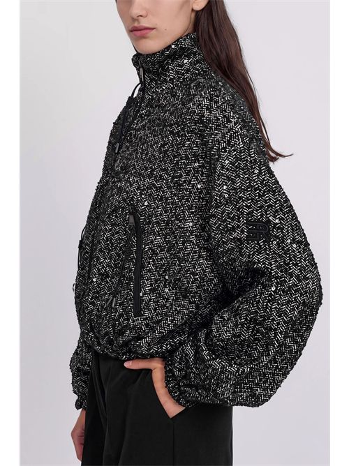 Giacca in tweed con paillettes ERMANNO FIRENZE | D49ED010EZ0MF06299249
